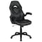 Flash Furniture Black Gaming Desk and Chair Set with Cup Holder BLN-X10D1904L-BK-GG - alternate 6